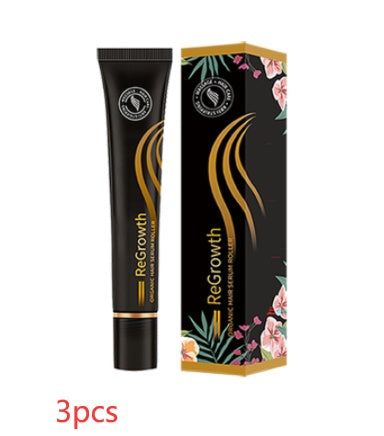 Regrowth Organic Hair Serum Roller Set Hair Care Anti Stripping Liquid Suitable For All Types Of Hair Loss Scalp Nourishing Regrowth Organic Hair Serum Roller Set Hair Care Anti Stripping Liquid Suitable For All Types Of Hair Loss Scalp Nourishing